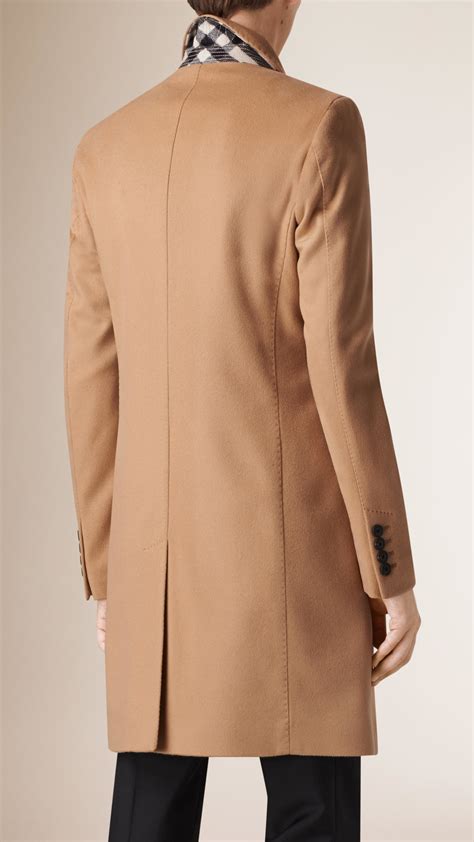 burberry toggle coat camel|burberry camel coat men's.